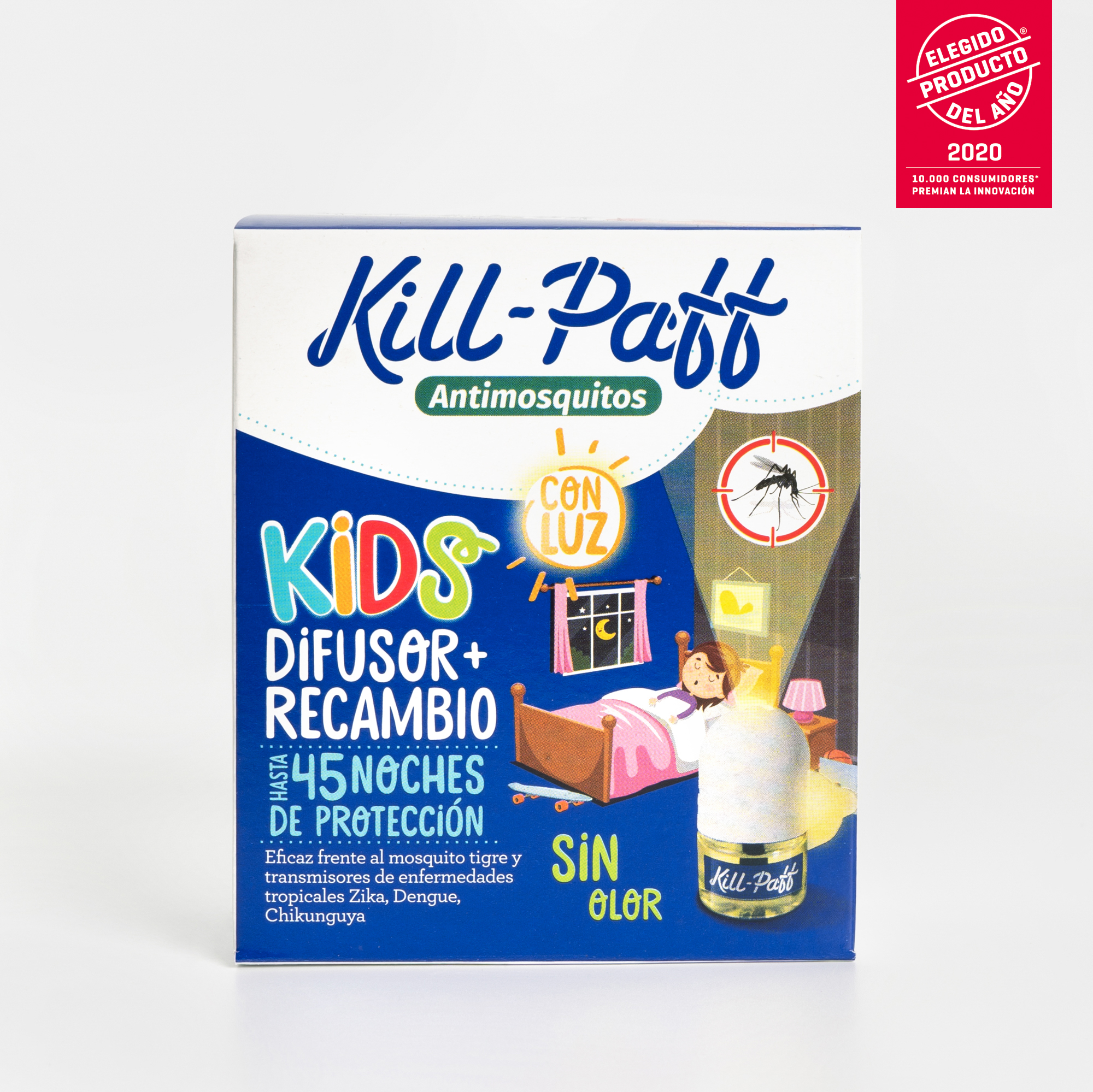 KILL-PAFF INSECT ELECTRICO APARATO+REC NI√ëOS